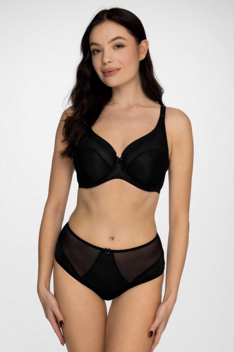 GAIA Бюстгальтер напівм'яка чашка SARA 001 CZARNY чорний
