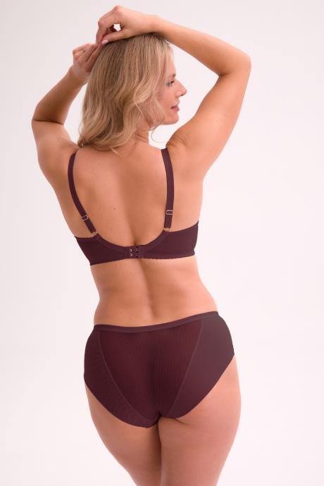 GAIA Бюстгальтер напівм'яка чашка SONIA ART.1058 WINO бордовий