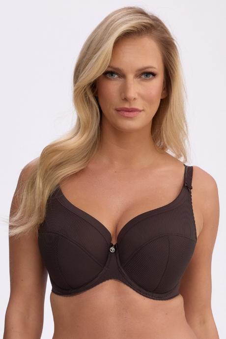 GAIA Бюстгальтер напівм'яка чашка SONIA 1058 BRĄZOWY коричневий колір