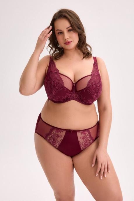 GAIA Бюстгальтер напівм'яка чашка JOVANA ART. 1313 бордовий