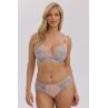 GAIA Бюстгальтер мягкая чашка;Balconette Cameron Art. 1371 розово-голубой