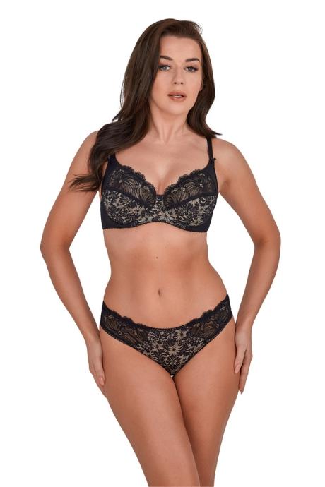 GAIA Трусы BRAZILIAN CHANTAL 534 CZARNY черный