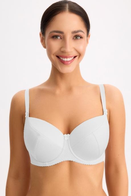 GAIA Бюстгальтер уплотненая чашка FULL CUP KATE 3 ART.281 BIAŁY белый