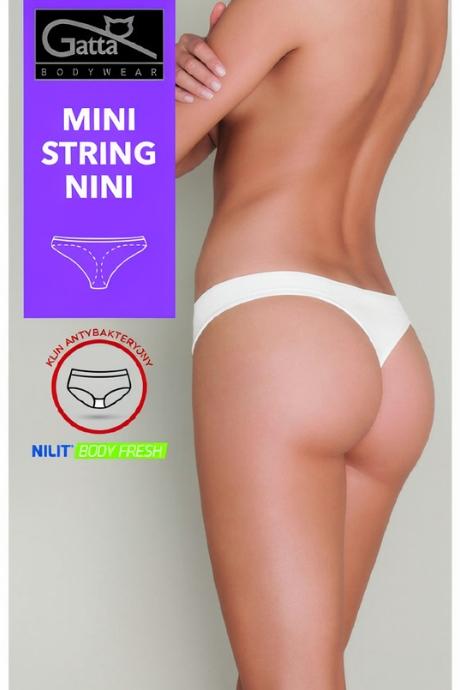 Gatta Стрінги жін mini string nini black колір