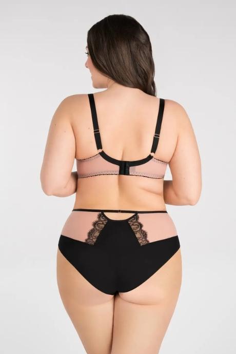 Gorsenia Труси жін K-835 Black to black чорний