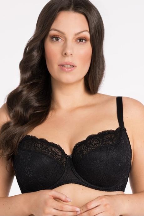 Gorsenia Бюст жін K-357 Blanca чорний колір