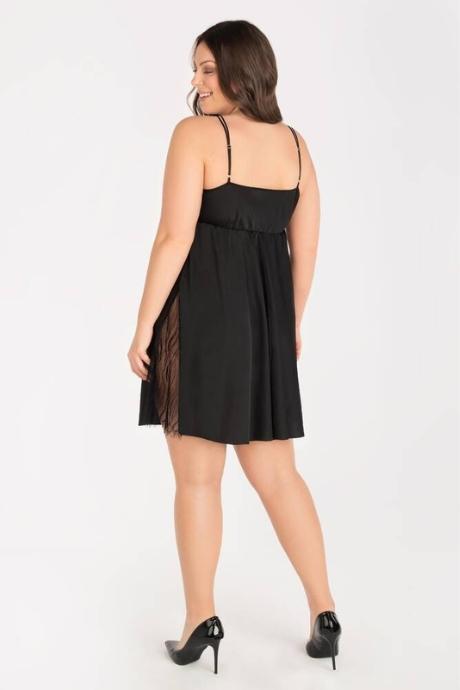 Gorsenia Сорочка жін К-823 Inessa чорний колір