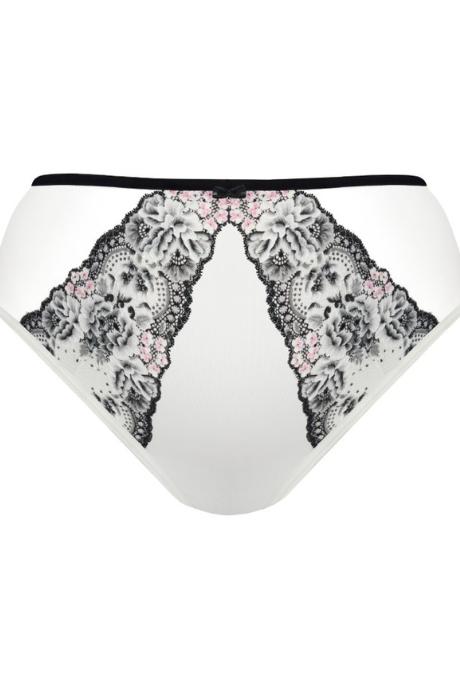 Gorsenia Труси жін К-841 Black & amp білий