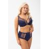 Gorsenia Бюстгальтер м'який LUISSE K441/1 GRANATOWY синій