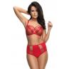 Gorsenia Бюстгальтер м'який PARADISE K496 CZERWONY червоний