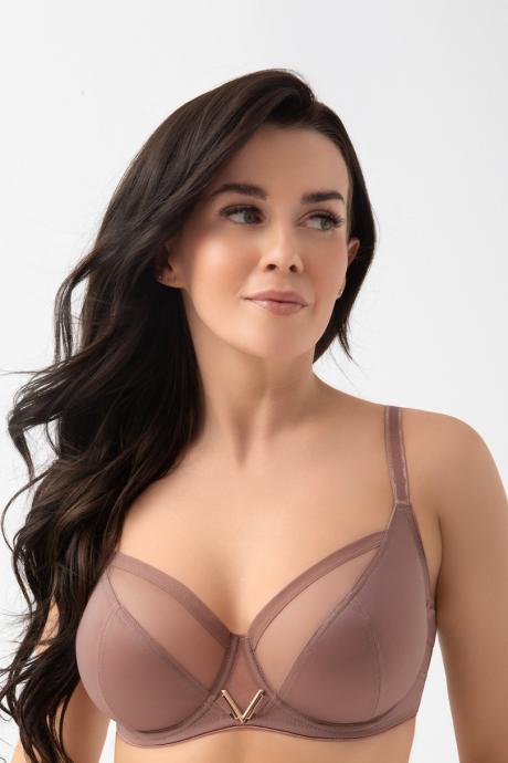 Gorsenia Бюстгальтер м'який VICKY K564 MOCCA коричневий