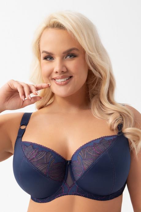 Gorsenia Бюстгальтер м'який ASTRID K970 синій