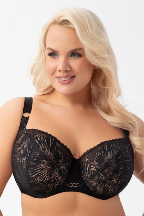 Gorsenia Бюстгальтер м'який MILA K956 CZARNY чорний