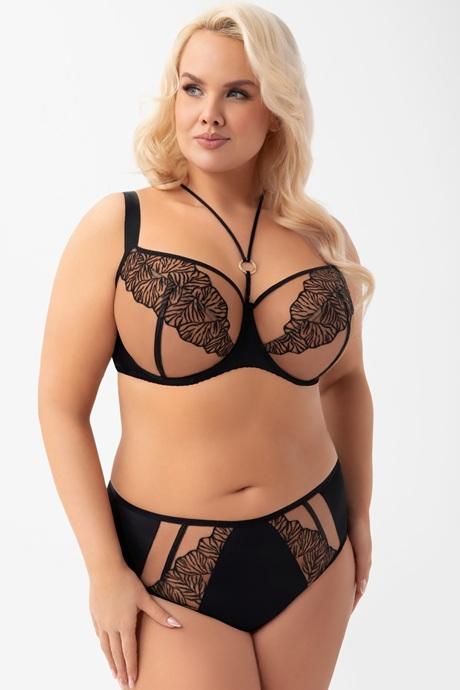 Gorsenia Бюстгальтер мягкий VIDA K964 черный