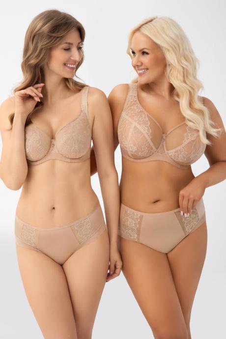 Gorsenia Бюстгальтер м'який LUISSE ALMOND G018 бежевий