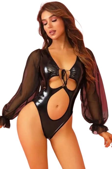 JSY Боди JSY «Интригующая Жюстин» с мокрым эффектом