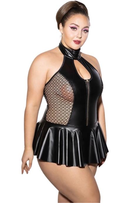 JSY Боди JSY P61158 Black Plus Size