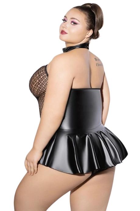 JSY Боди JSY P61158 Black Plus Size