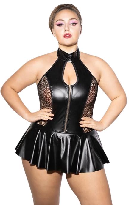 JSY Боди JSY P61158 Black Plus Size