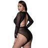 JSY Боди JSY P61139 Black Plus Size