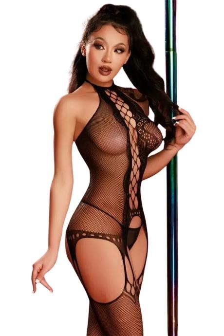 JSY Эротический бодистокинг JSY «Соблазнительница Аврора» с доступом