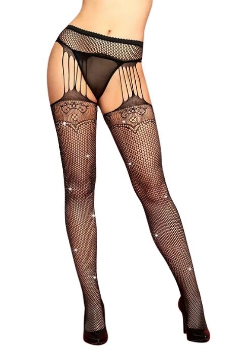 JSY Панчохи JSY 7733 Black колір