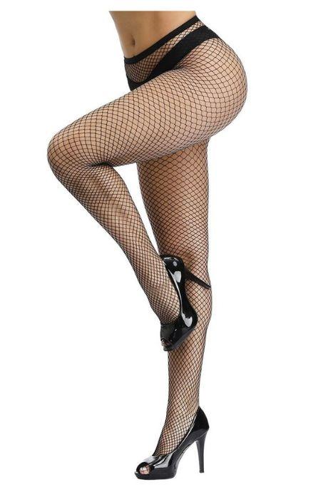 JSY Класичні колготки-сітка T-8006 Black колір