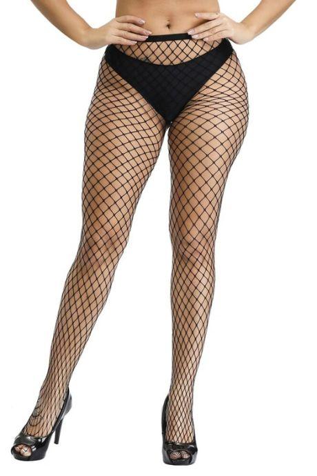 JSY Колготки у велику сітку T-8003 Black колір
