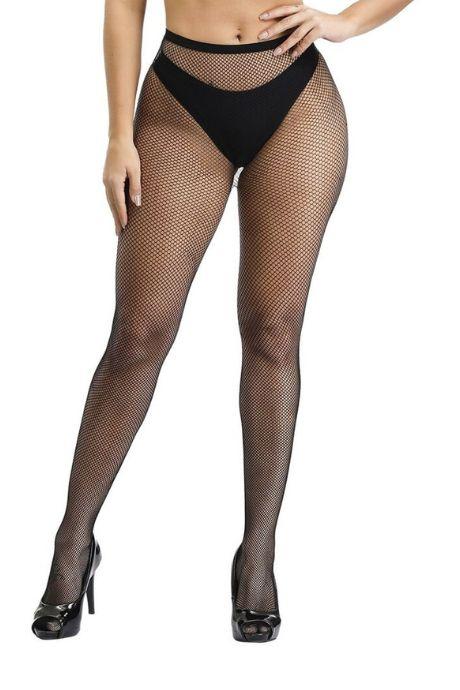 JSY Колготки у дрібну сітку T-8000 Black колір