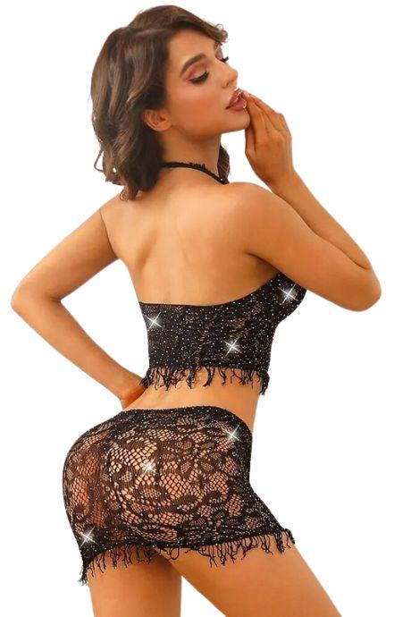 JSY Бодістокінг JSY «Чудова Жаклін» спідниця чорний колір