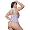 JSY Корсет JSY P61132 White Plus Size білий колір
