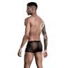 JSY Мужские эротические сетчатые трусы с ремнями Black