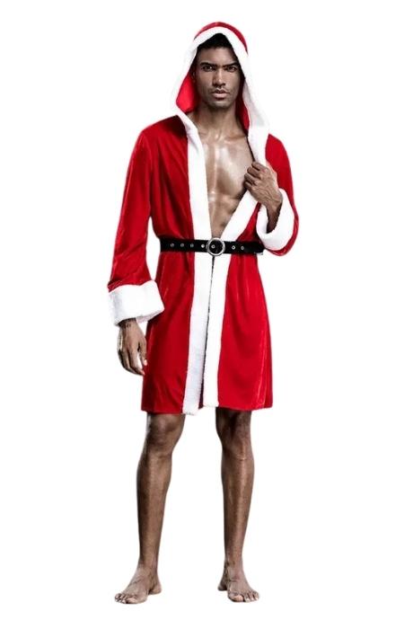 JSY Чоловічий еротичний костюм "Звабливий Санта" Red колір