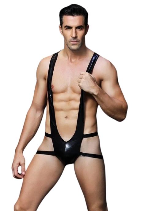 JSY Чоловічий еротичний костюм «Відвертий Фред» Black колір