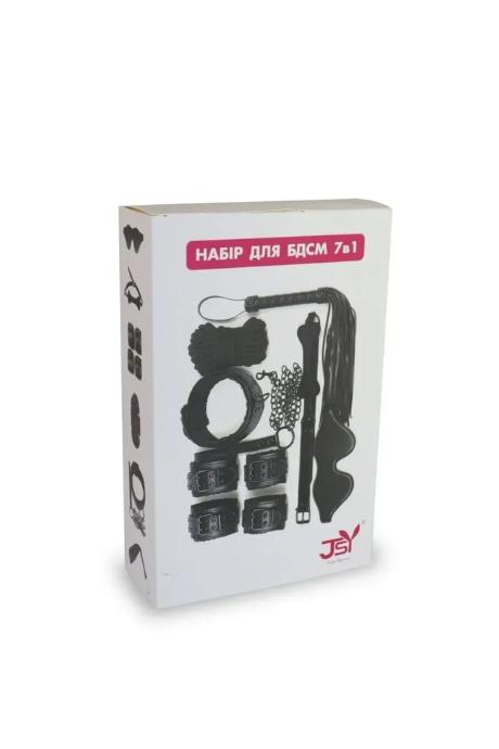 JSY Набор для BDSM 7в1 LY1003 Black