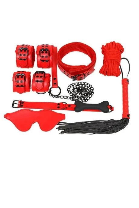 JSY Набор для BDSM 7в1 LY1003 Red