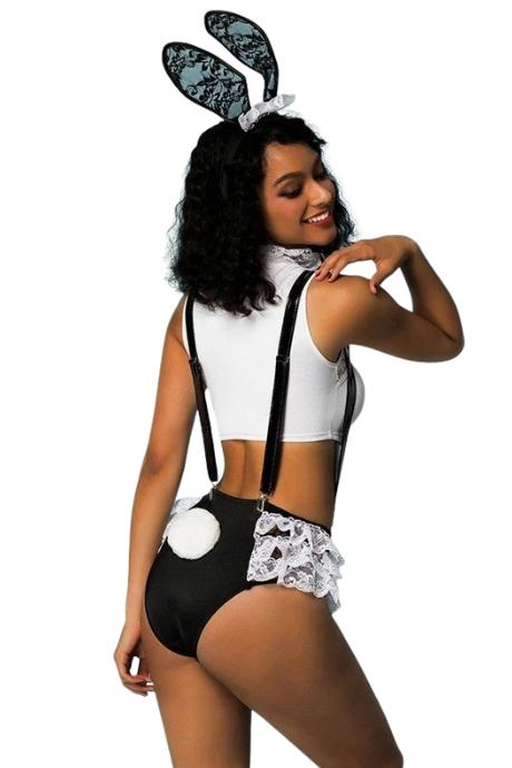 JSY Еротичний костюм зайчика "Запальна Трейсі" чорний колір