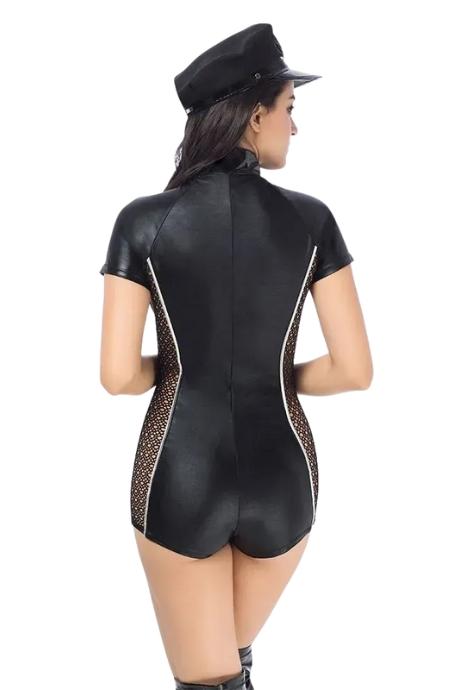 JSY Еротичний костюм поліцейської "Строга Лексі" Black колір