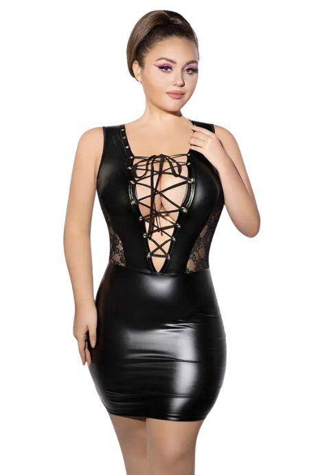 JSY Платье JSY P61156 Black Plus Size