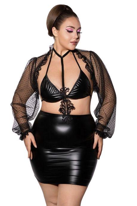 JSY Платье JSY P61159 Black Plus Size