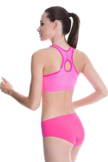 Julimex Топ безшовний  жіночий Sport Skip bra рожевий 