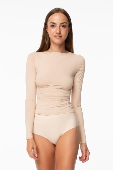 Julimex Блузка д.р. жін Simple беж