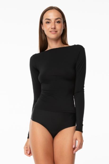 Julimex Блузка д.р. жін Simple czarne