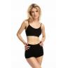 Julimex Топ жін Bamboo lounge bra чорний колір