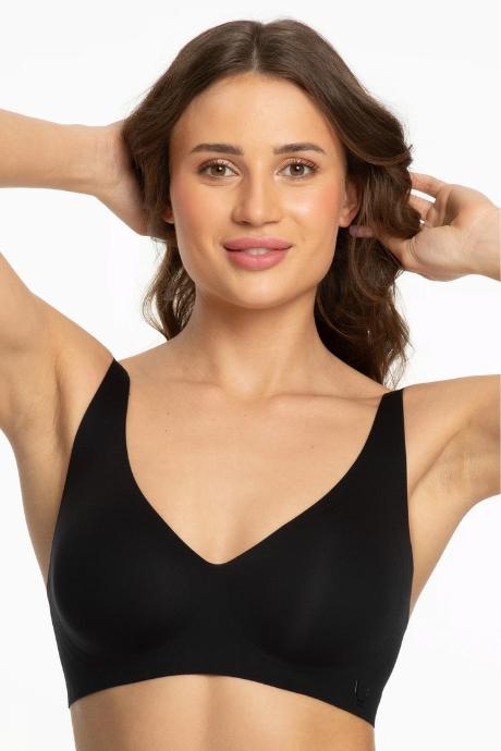 Julimex Топ жін Jelly bra basic чорний колір