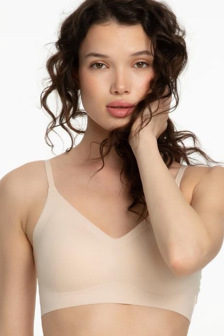 Julimex Топ жін Simple bra бежевий колір