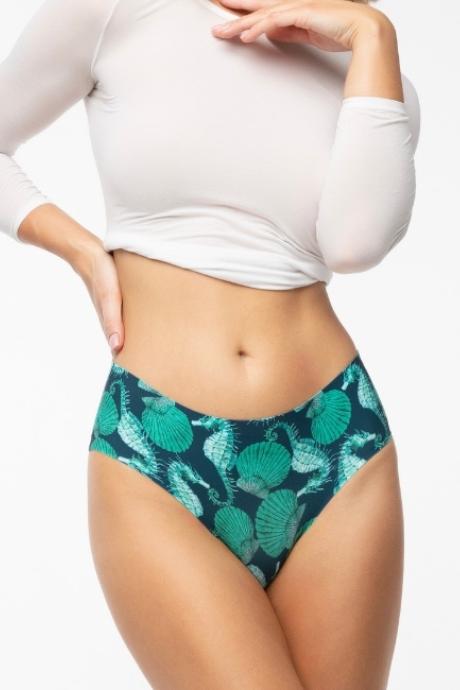 Julimex Труси жін Sea Story зелений колір