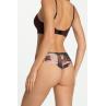Julimex Труси жін Tanga Velvet bloom фіолетовий колір