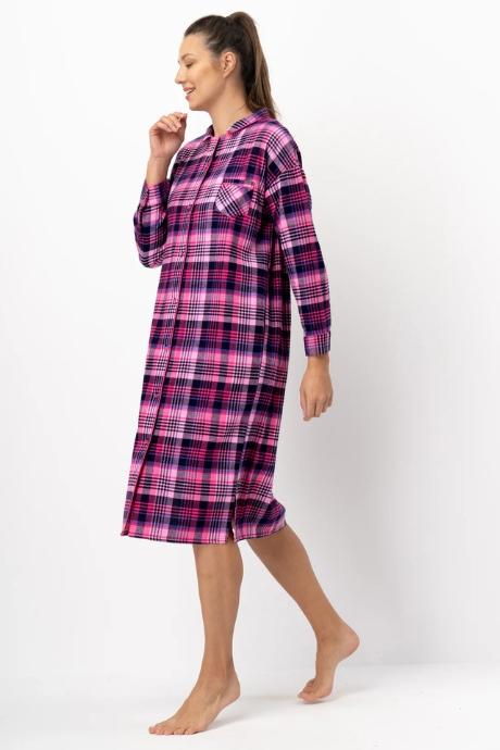 Key Сорочка жін LND 490 multicolor фіолетовий колір