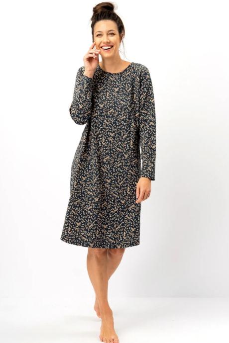 Key Сорочка жін LND 707 multicolor синій колір